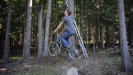 Bicycle Powered Tree House Elevator