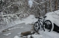 Winter Mountain Biking