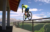 Vittorio Brumotti goes crazy in Livigno