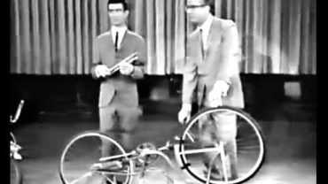 Frank Zappa plays the bicycle