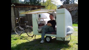 Bugout bicycle camper