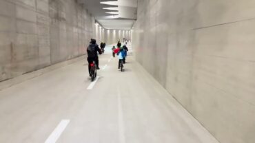 From Cars to Cyclists: Zurich Opens Reclaimed Highway Tunnel for Bikes