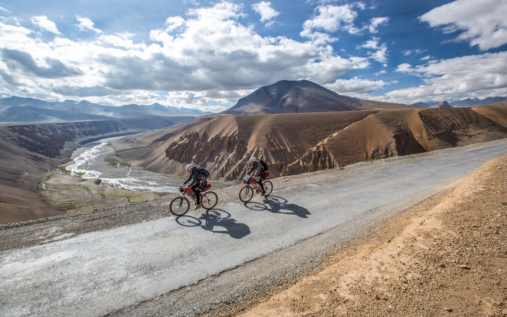 Cycling the Highest Road in the World